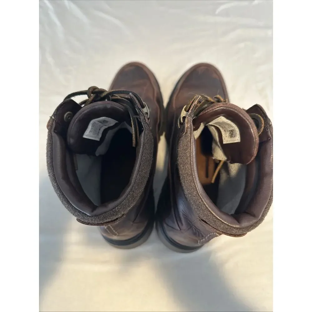 Sperry Brown Leather Waterproof STS18413 Mens Boots Size 12